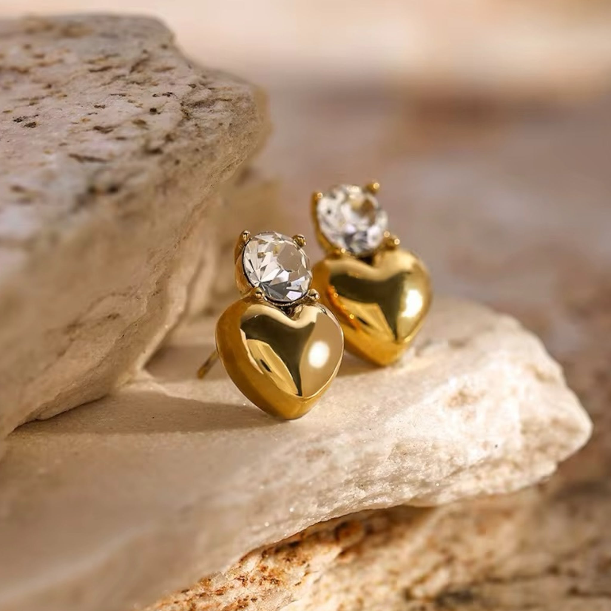 Heart Studs (Earrings)